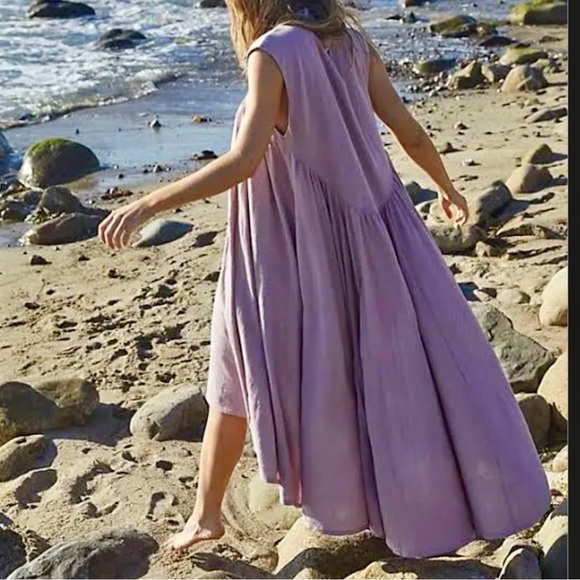 NWOT Free People Beach Madelyn Midi Dress - Picture 3 of 12